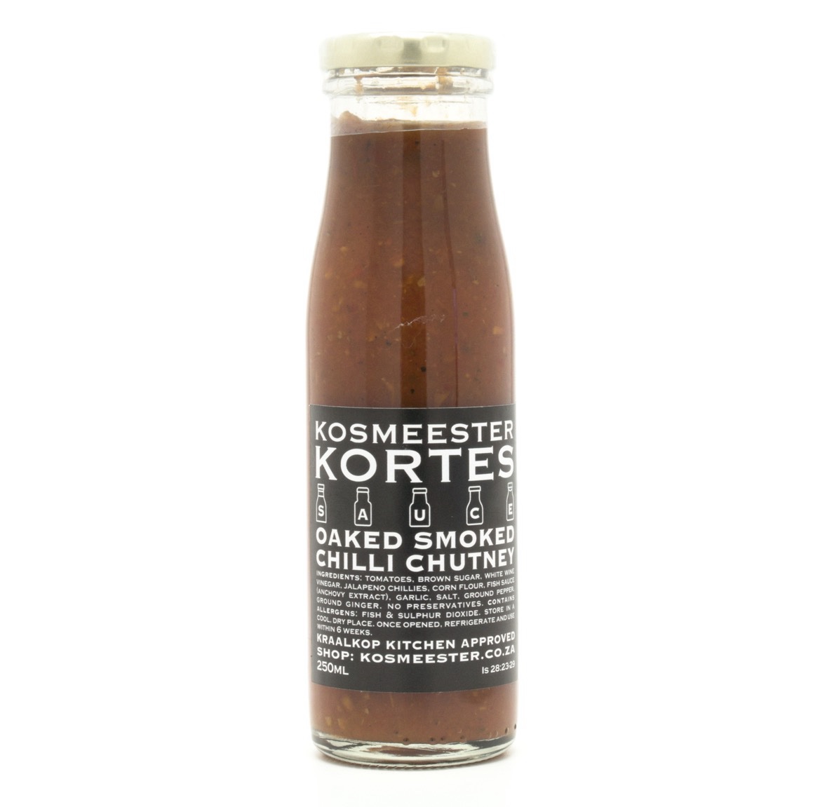 Kosmeester Kortes Oaked Smoked Chilli Chutney (250ml)